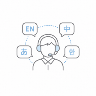 多語言客服支援